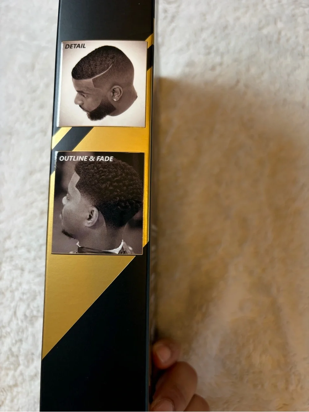Gold T-Blade Trimmer – Rechargeable Men’s Grooming Tool